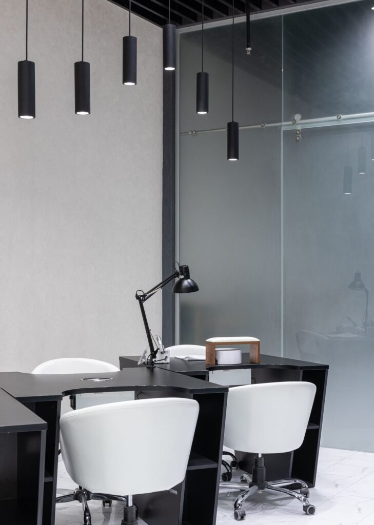 Modern office interior with elegant design